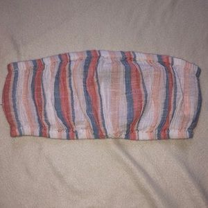 AEO striped crop top